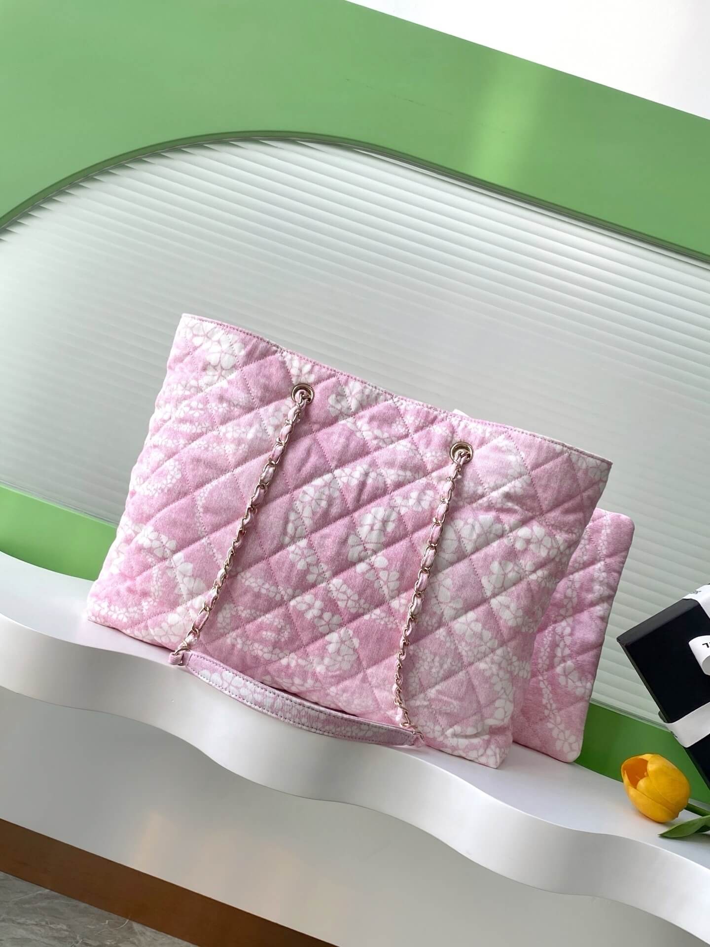 Chanel Coco Beach Tote Shoulder Bag Terry Cloth - Image 20