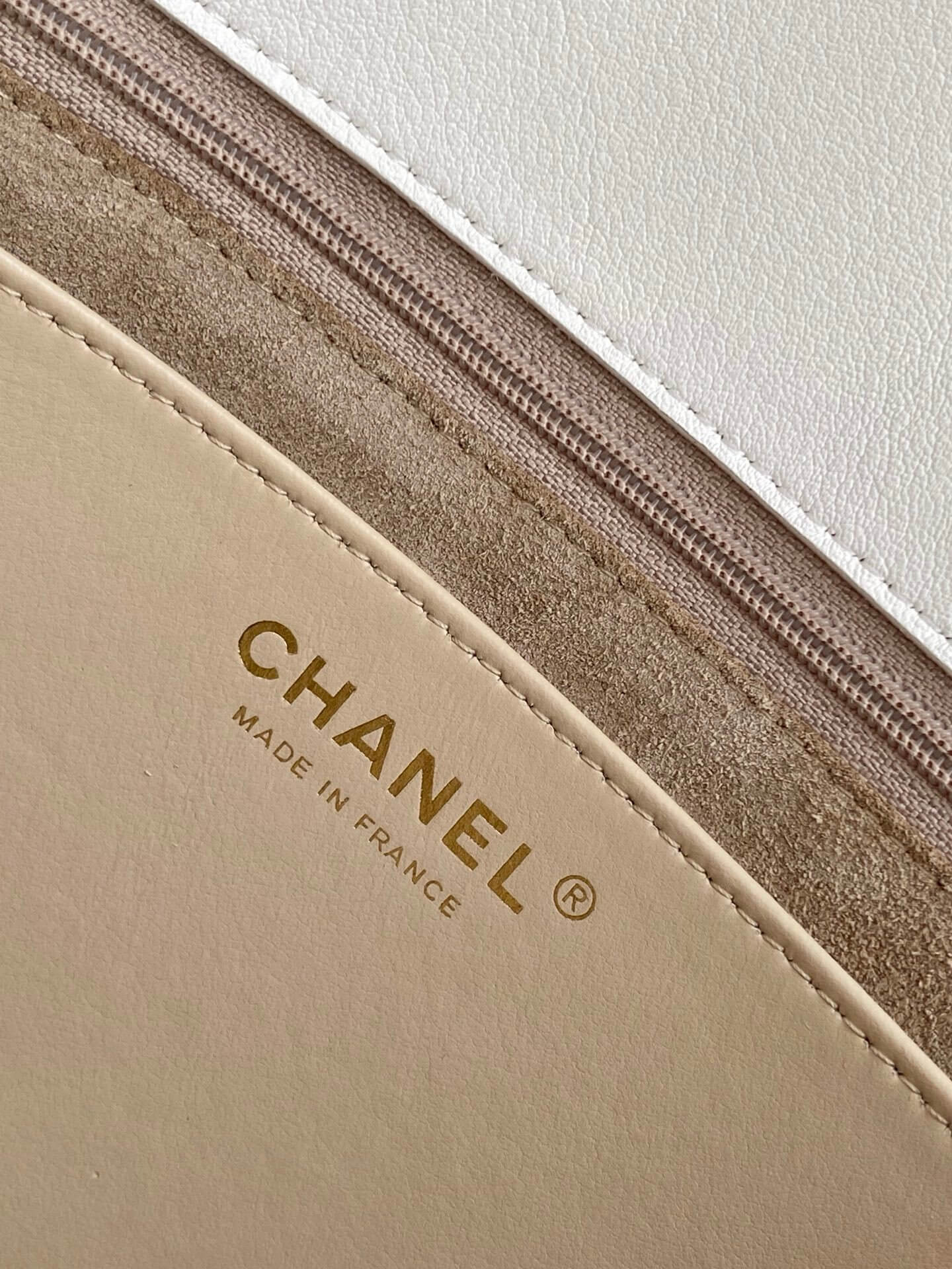 Chanel Flap Bag with Top Handle Lambskin Leather Shoulder Crossbody Handbag - Image 50