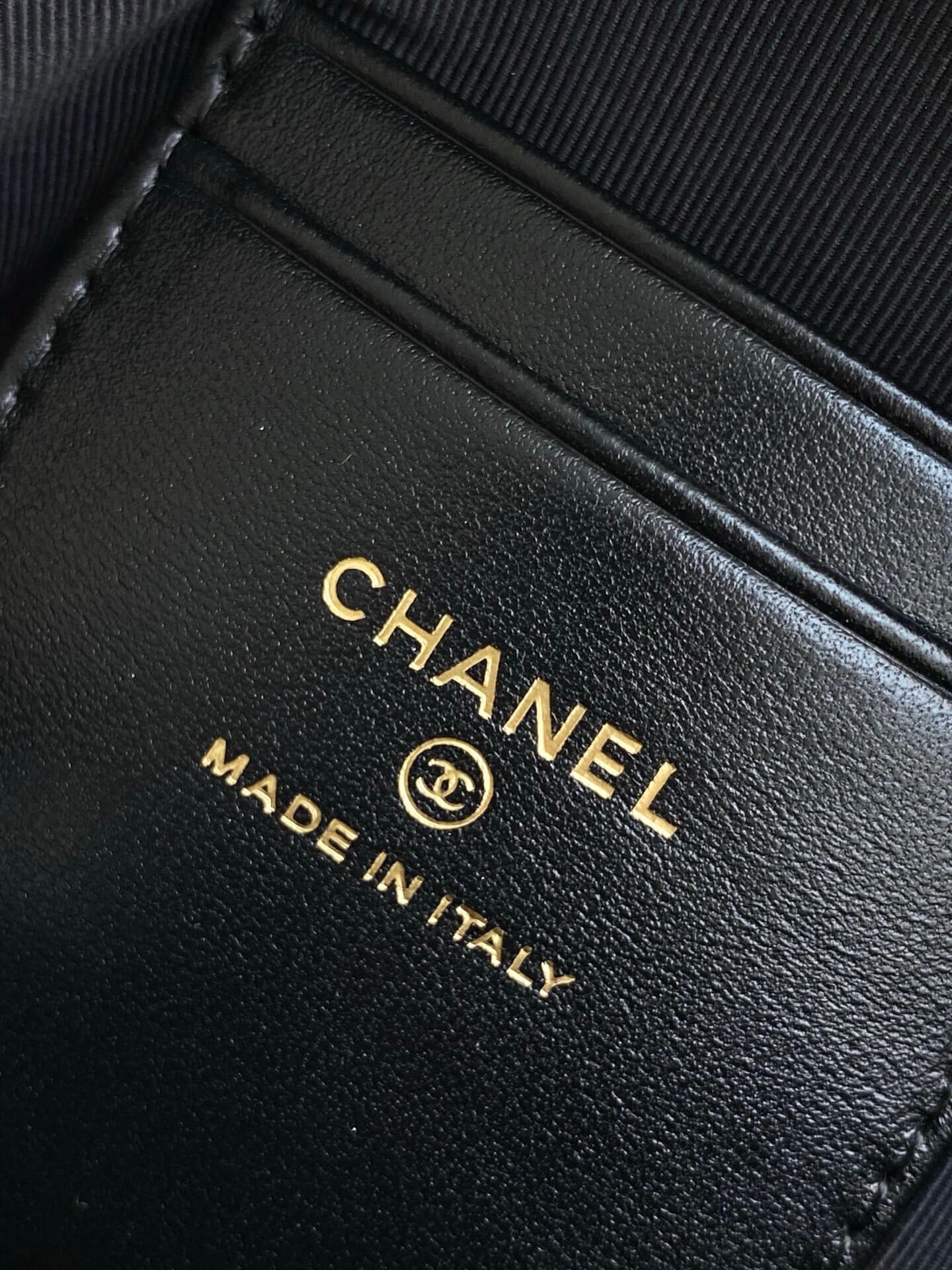 Chanel Mini Top Handle Clutch with Chain Suede Calfskin & Shiny Lambskin / Caviar Leather Shoulder Crossbody Handbag - Image 14