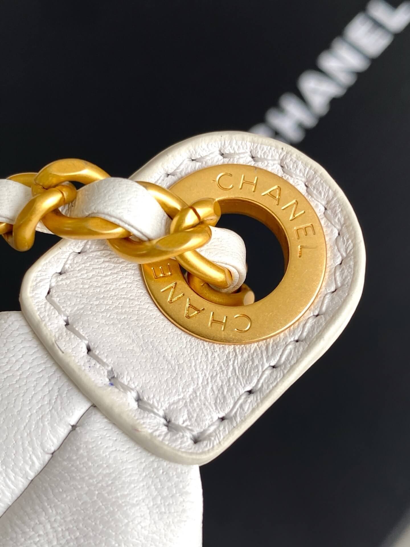 Chanel Small Hobo Quilted Shiny Lambskin Leather Shoulder Bag - Image 16