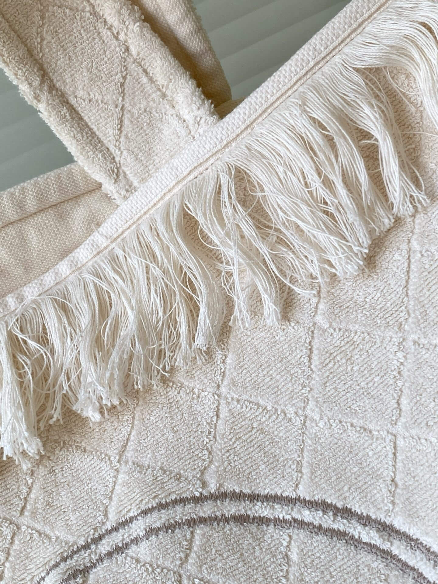 Chanel terry-cloth Coco Beach Tote Shopping Shoulder Bag - Image 6