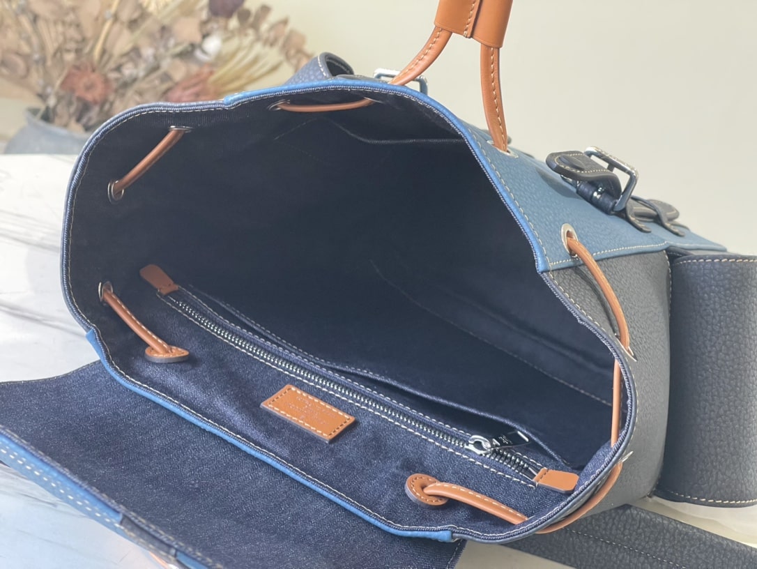 Louis Vuitton LV Christopher PM Backpack Bag M21373 Navy Blue - Image 3